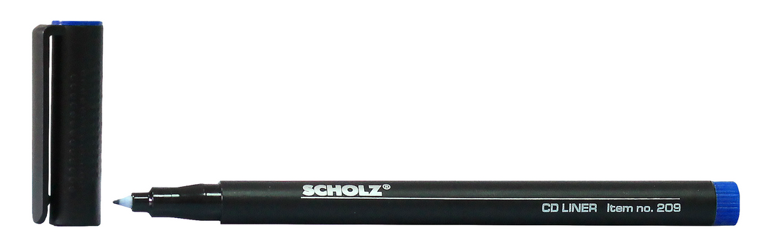 Маркер для CD та DVD SCHOLZ синій 0.6 мм гострий 209 (01110136)