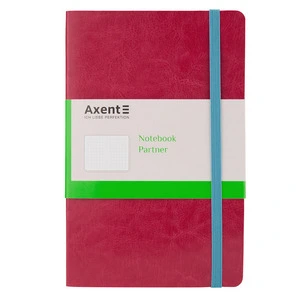 Зошит офісний Axent Partner Flex 125х195 96 арк. крапка тверда палітурка рожева (8209-10-A)