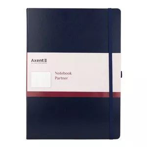 Щоденник недатований Axent Partner Grand 295х210 100 арк. клітинка тверда палітурка синя (8203-02-A)