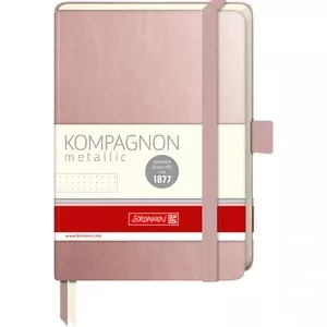 Книга записна Компаньйон rose gold  А6- крапка
