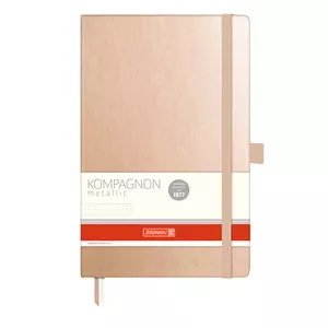 Книга записна Компаньйон метал. кольори А5 крапка
