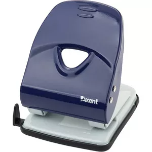 Діркопробивач Axent металевий Exakt-2  40арк синій (3940-02-A)