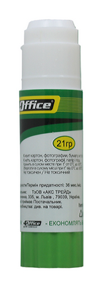Клей-олівець 4OFFICE 21 г PVA 4-339 (04120560)