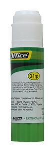 Клей-олівець 4OFFICE 21 г PVA 4-339 (04120560)