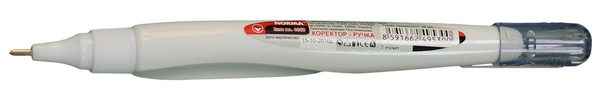 Коректор-ручка Norma з металевим клапаном 7 мл. 4953 (04130650)