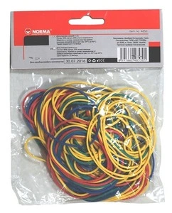 Гумки для грошей Norma 50 г асорті d 55 мм (4853)