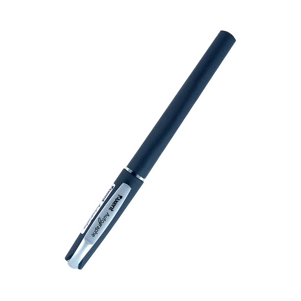Ручка гелева автоматична Axent Autographe чорнило чорне 0.5 мм пластик (AG1007-01-A)
