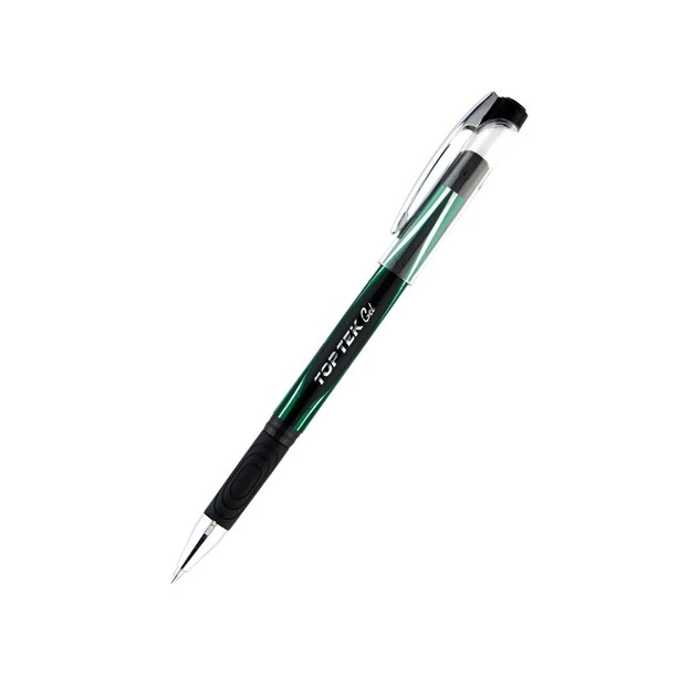 Ручка гелева Unimax Top Tek Gel чорнило зелене 0.5 мм пластик (UX-133-04)