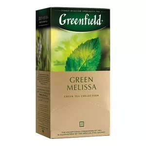 Чай в пакетиках Greenfield Melissa зелений 1,5г х 100 шт (802343)