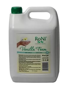 Мило-піна "Jees Vanilla" з гліцерином ТМ RoNi 5л ПЕТ Каністра (440221)