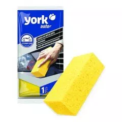 Губка для миття авто York 21х10х65 мм (12010)
