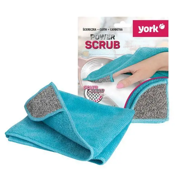Серветка з мікрофібри York 6431 Power Scrub 1шт 35х35см (26270)