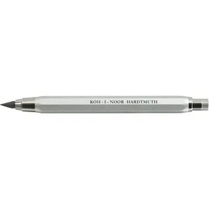 Олівець механічно цанговий KOH-I-NOOR PEARL сірий металевий шестигранний  0.5 мм з гумкою (5340)