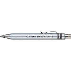 Олівець механічно цанговий KOH-I-NOOR  чорний металевий круглий  0.3 мм без гумки (5358S)