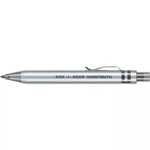 Олівець механічно цанговий KOH-I-NOOR  чорний металевий круглий  0.3 мм без гумки (5358S)