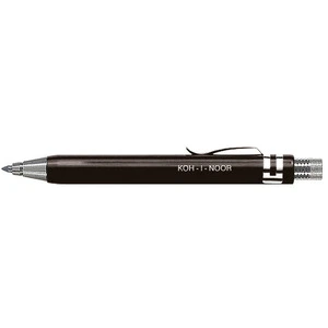 Олівець механічно цанговий KOH-I-NOOR Nature чорний металевий круглий  0.3 мм без гумки (5358B)