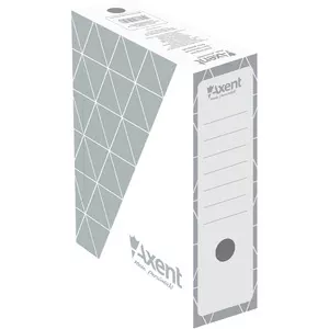 Бокс для архівації документів Axent 350x255x100мм сірий (1732-03-A)