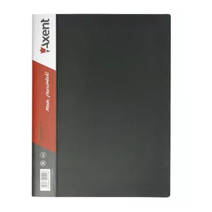 Папка з притиском  Axent чорний А4 Clip B 700 мкм. (1301-01-A)