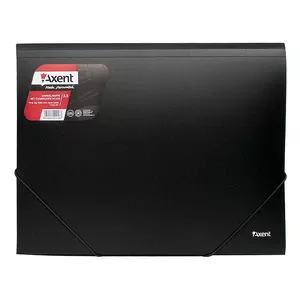 Папка на гумках AXENT A3 чорний 550 мкм. (1506-01-A)