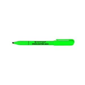 Маркер текстовий Centropen Highlighter зелений 1-3 мм клиноподібний (2822/04)