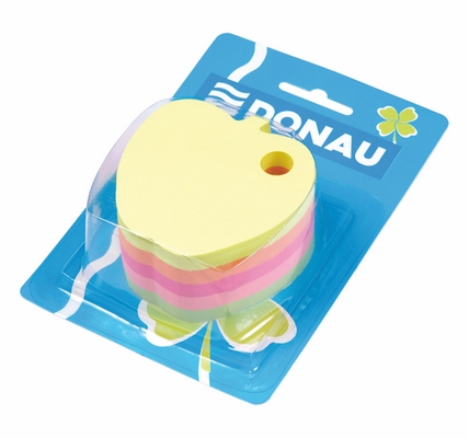 Блок для нотаток "Яблоко" Donau 400арк. неон (7563001PL)
