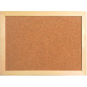 Дошка коркова 45*60см, дерев'яна рамка, 9601, Axent