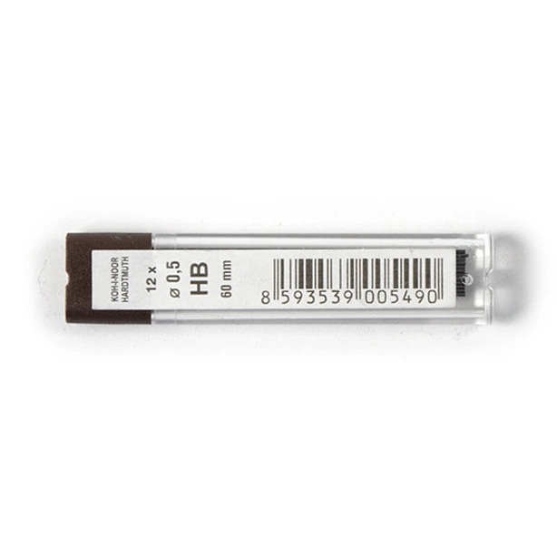 Стержні до олівця KOH-I-NOOR 0.5 мм  HB (4152.HB)