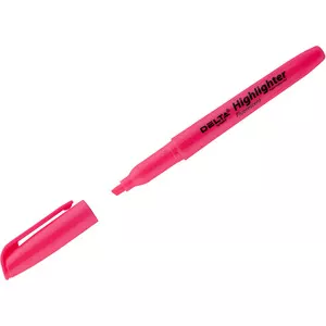 Маркер текстовий Axent by Delta Highlighter рожевий 2-4 мм клиноподібний (D2503-10)