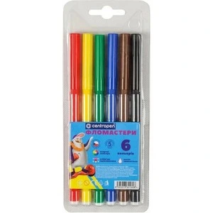 Фломастери 6 кольорів Centropen (7790/06)
