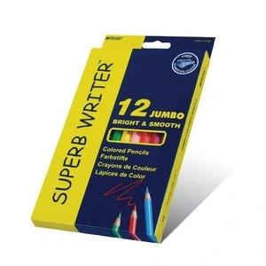 Набір олівців 12 кольорів, Jumbo Super Writer, Marсo