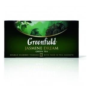 Чай в пакетиках Greenfield Jasmine Dream зелений 120 шт (381698)