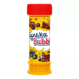 Іграшка дитяча бульбашки мильні Булька Bubble "Транспорт" 60 мл (013571)