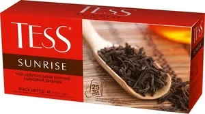 Чай в пакетиках Tess Sunrise чорний 1,8г х 25 шт (801827)