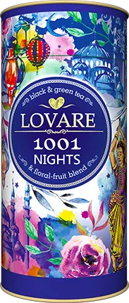Чай розсипний LOVARE в тубі 1001 ніч 80г (815563)
