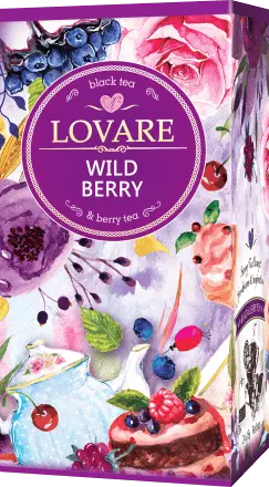 Чай в пакетиках LOVARE Wild Berry 1,5г х 24 шт (872731). Фото 2