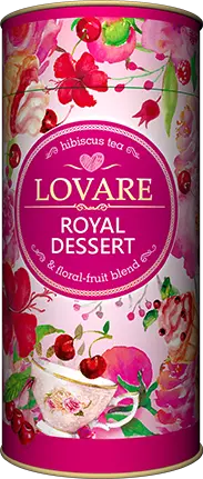 Чай розсипний LOVARE в тубі Королівський десерт 80г (814610)