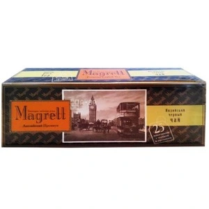 Чай в пакетиках Magrett English Premium чорний індійський 2г х 25 шт (250173)
