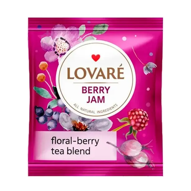 Чай в пакетиках LOVARE Berry Jam 1,5г x 24 шт (872748). Фото 4