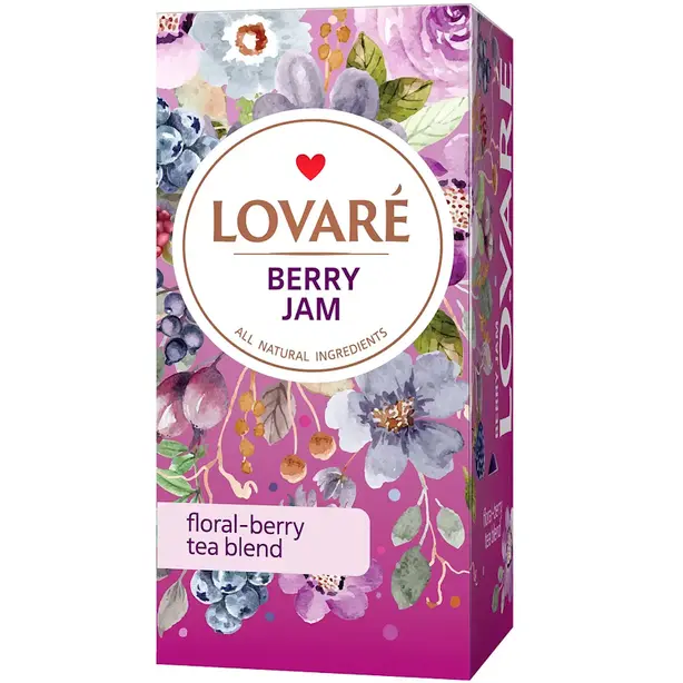 Чай в пакетиках LOVARE Berry Jam 1,5г x 24 шт (872748)