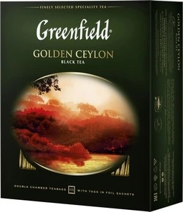 Чай в пакетиках Greenfield Golden Ceylon чорний 2г х 100 шт в коробці  (106401)