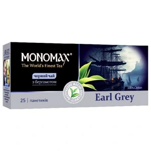 Чай в пакетиках Monomakh Earl Grey чорний 2г х 25 шт (013312)