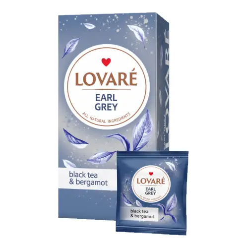 Чай в пакетиках LOVARE Travel Earl Grey 2г х 24 шт (874841)