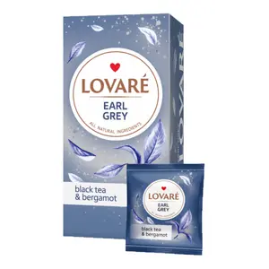 Чай в пакетиках LOVARE Travel Earl Grey 2г х 24 шт (874841)
