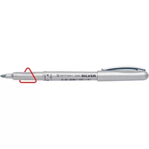 Маркер спеціальний Centropen Silver срібний 1.5-3 мм круглий (2690/13)