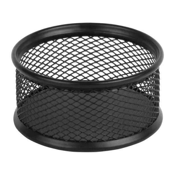 Підставка для скріпок Axent чорна кругла метал (2113-01-A)