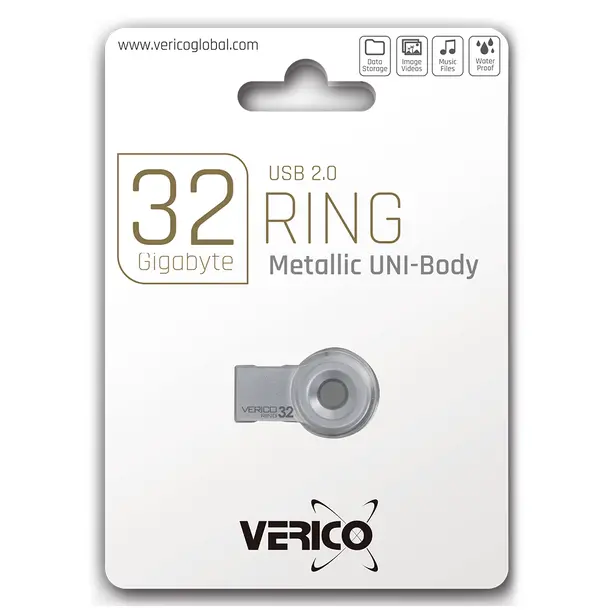 Флеш Verico 32GB USB 2.0 срібна (1UDOV-RHSRG3-NN)