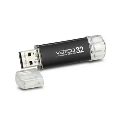 Флеш Verico 32GB USB 2.0 чорна (1UDOV-MIBK33-NN)