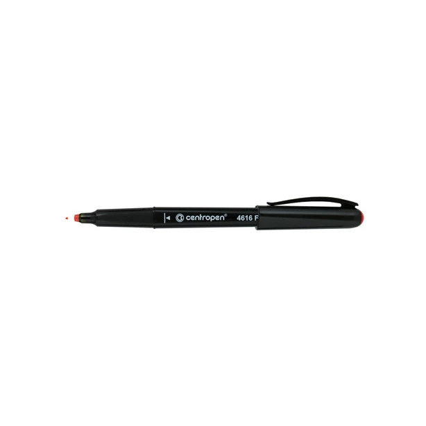 Маркер для CD-Liner Centropen червоний 0.6 мм гострий (4616/02)