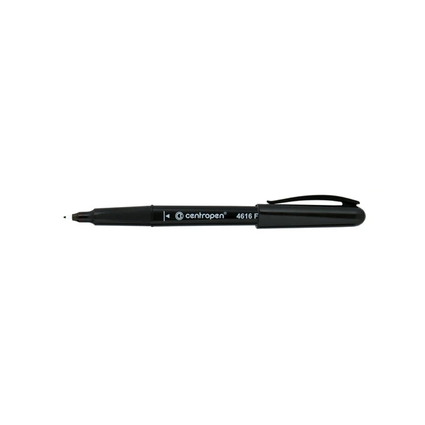 Маркер для CD-Liner Centropen чорний 0.6 мм гострий (4616/01)