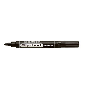 Маркер для фліпчартів Centropen Flipchart чорний 2.5 мм круглий (8550/01)